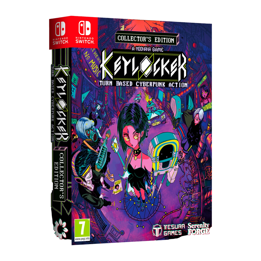 Édition collector Keylocker | Turn Based Cyberpunk Action