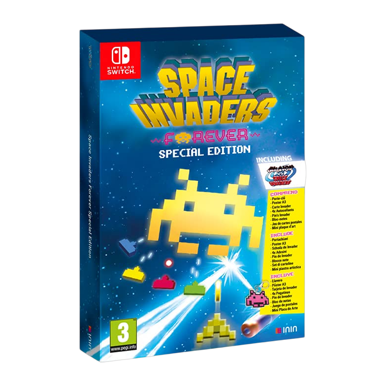 Édition collector Space Invaders Forever