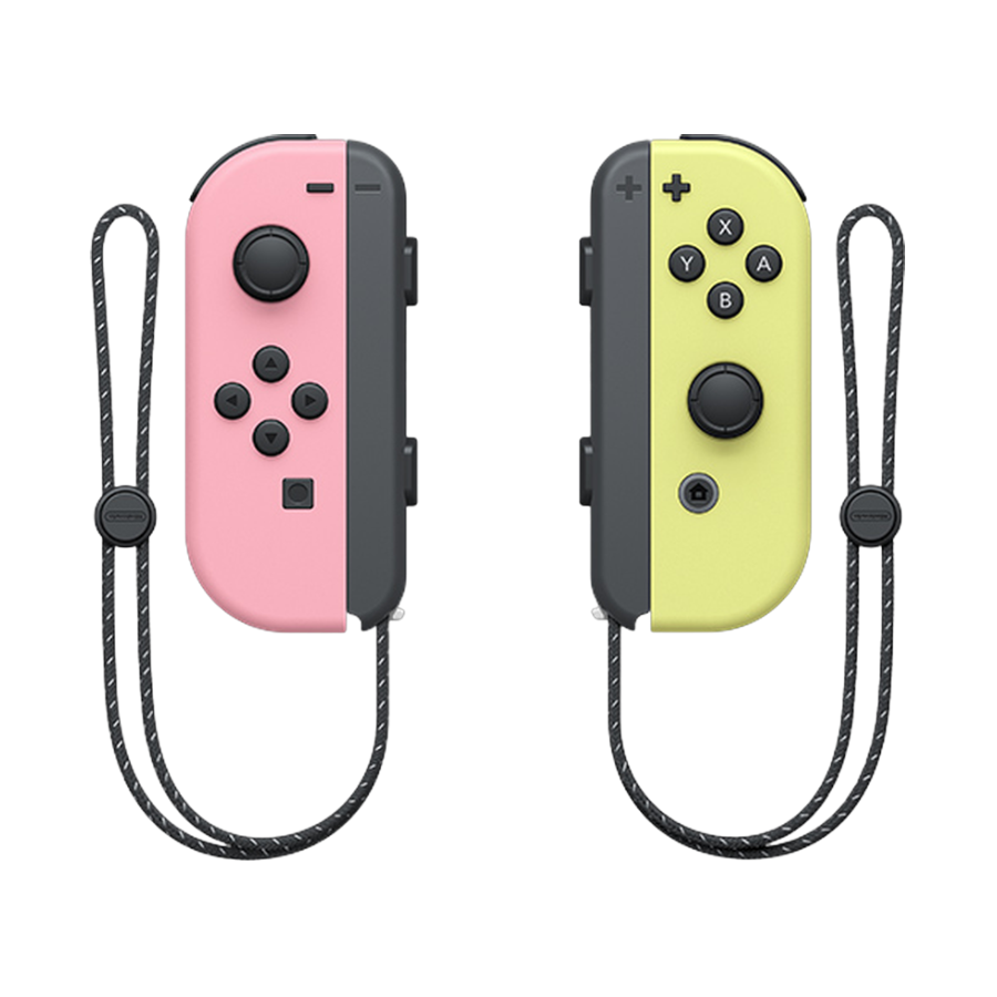 Jaquette du jeu Paire Joy-Con – Rose/Jaune pastel sur Nintendo Nintendo Switch