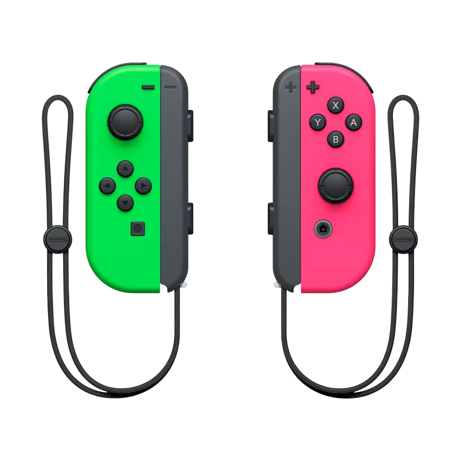 Jaquette du jeu Paire Joy-Con – Vert/Rose néon sur Nintendo Nintendo Switch
