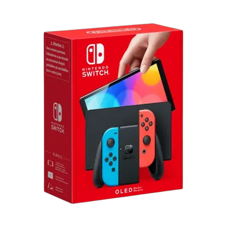 Nintendo Switch OLED — Bleu/Néon