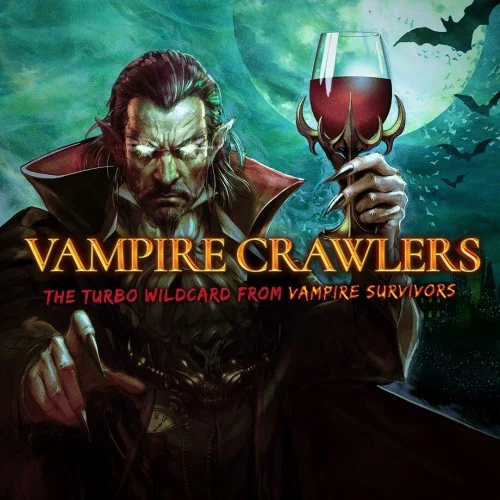 Jaquette du jeu Vampire Crawlers: The Turbo Wildcard from Vampire Survivors sur Nintendo Switch 2
