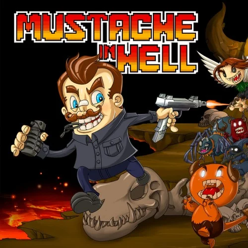 Jaquette du jeu Mustache In Hell sur Nintendo Switch