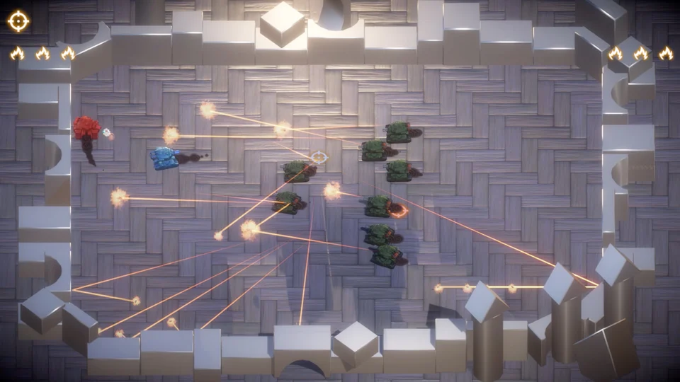 Capture d’écran de Tanky Tanks, 2 sur 6