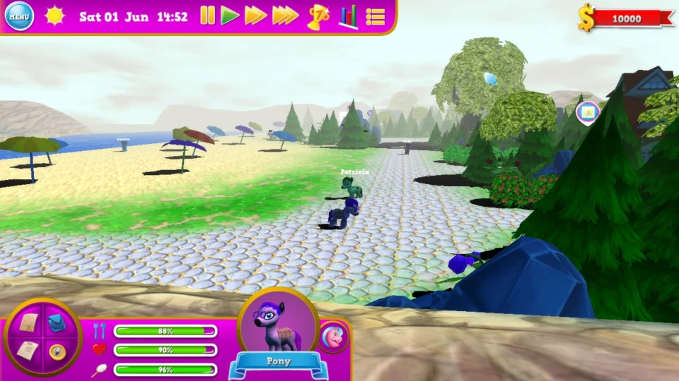 Capture d’écran de Pony World 3, 3 sur 6