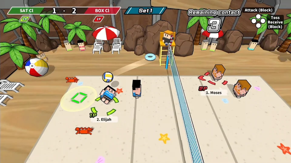 Capture d’écran de Desktop Volleyball, 3 sur 6