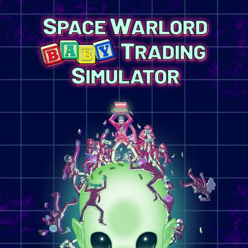 Jaquette du jeu Space Warlord Baby Trading Simulator sur Nintendo Switch