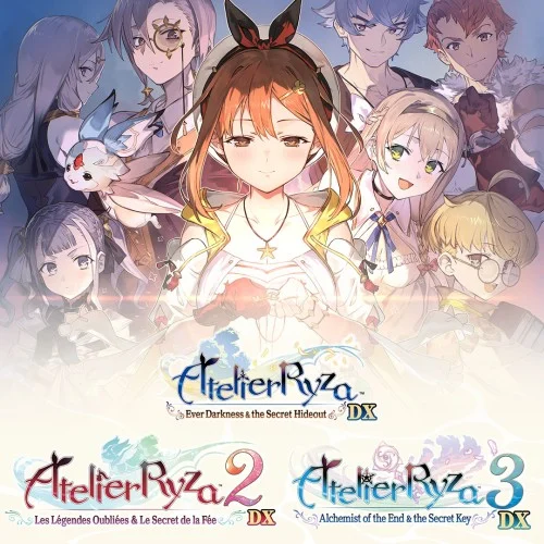 Jaquette du jeu Atelier Ryza Secret Trilogy Deluxe Pack sur Nintendo Switch 2