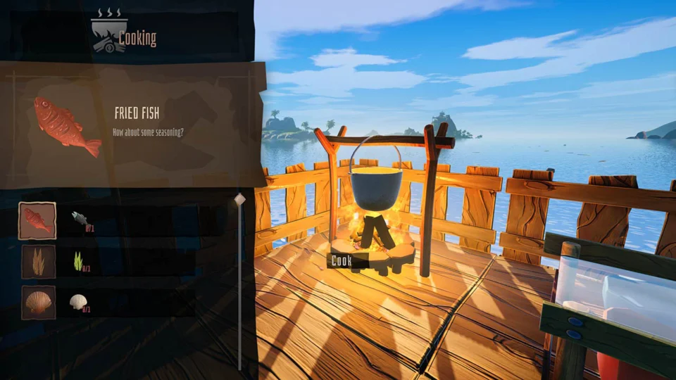 Capture d’écran de Raft Survival Simulator, 4 sur 6