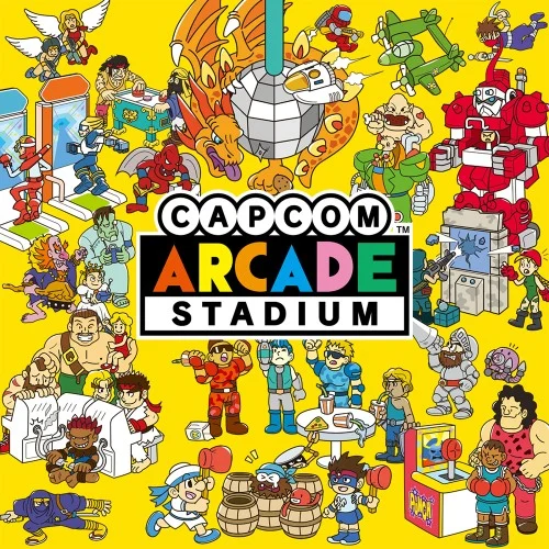 Jaquette du jeu Capcom Arcade Stadium sur Nintendo Switch
