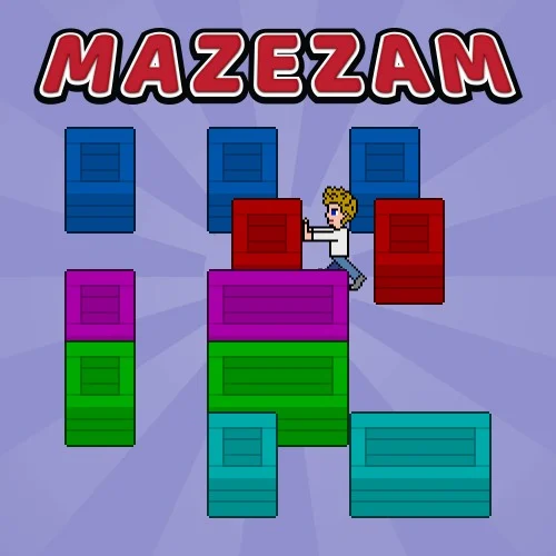 Jaquette du jeu MazezaM – Puzzle Game sur Nintendo Switch
