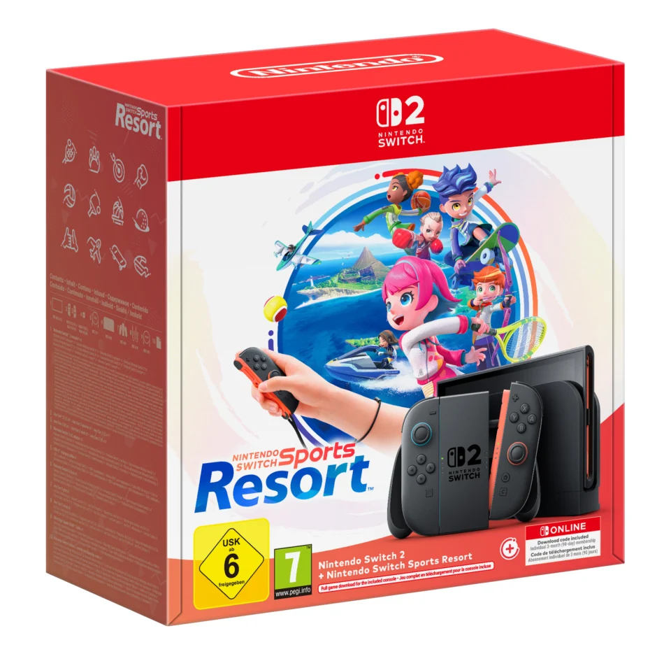 Photo de Nintendo Switch 2 + Nintendo Switch Sports Resort, 1 sur 8