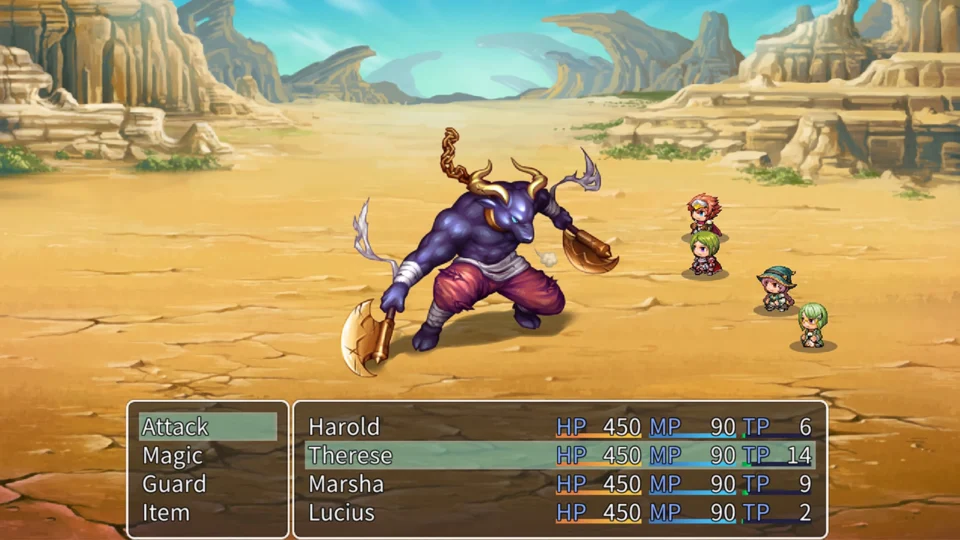 Capture d’écran de RPG Maker MV, 1 sur 6