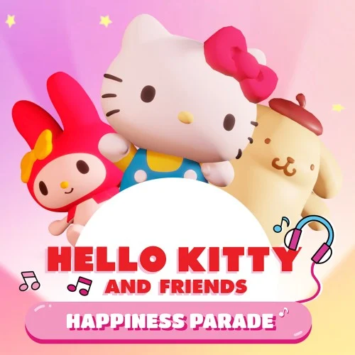 Jaquette du jeu HELLO KITTY AND FRIENDS HAPPINESS PARADE sur Nintendo Switch