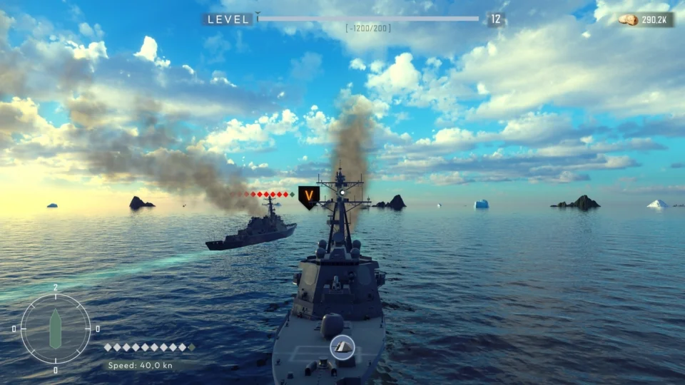 Capture d’écran de Modern Naval Warfare: Sea Combat, 6 sur 6