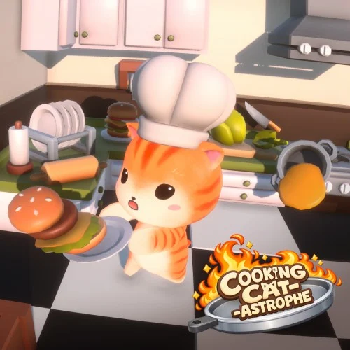 Jaquette du jeu Cooking Cat-Astrophe sur Nintendo Switch