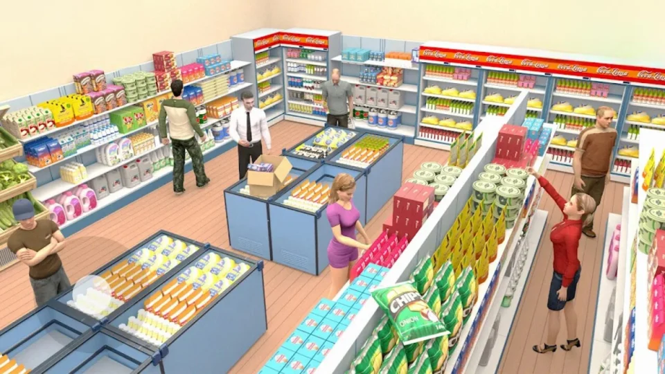Capture d’écran de Supermarket Simulator Store, 3 sur 6