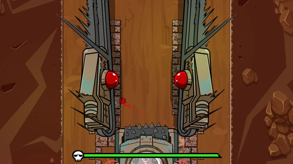 Capture d’écran de Super Meat Boy Forever, 4 sur 6