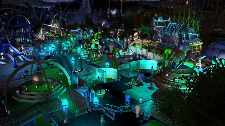 Capture d’écran de RollerCoaster Tycoon 3 Complete Edition, 4 sur 6
