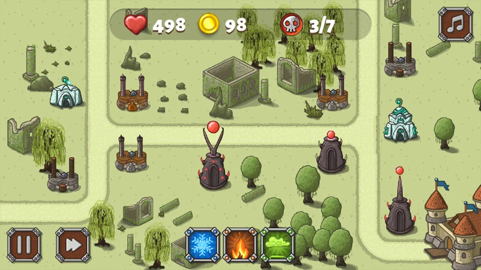 Capture d’écran de Fantasy Tower Defense, 5 sur 5