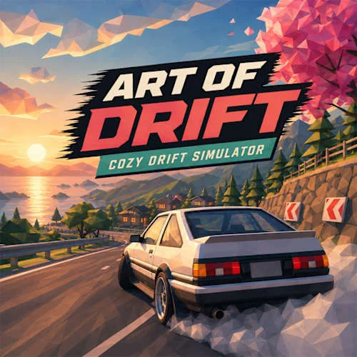 Jaquette du jeu Art of Drift – Cozy Drift Simulator sur Nintendo Switch