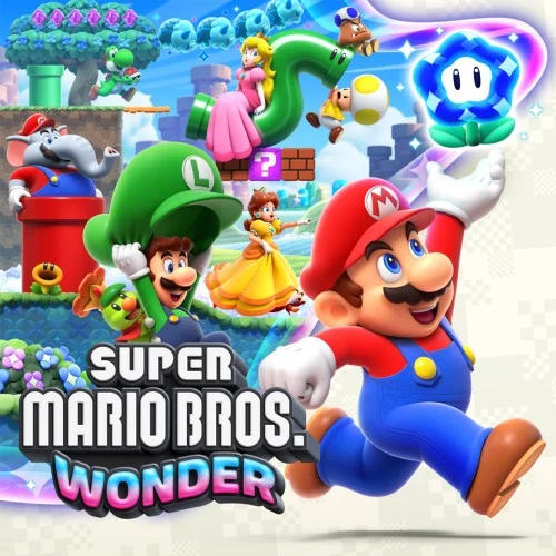 Jaquette du jeu Super Mario Bros. Wonder sur Nintendo Switch