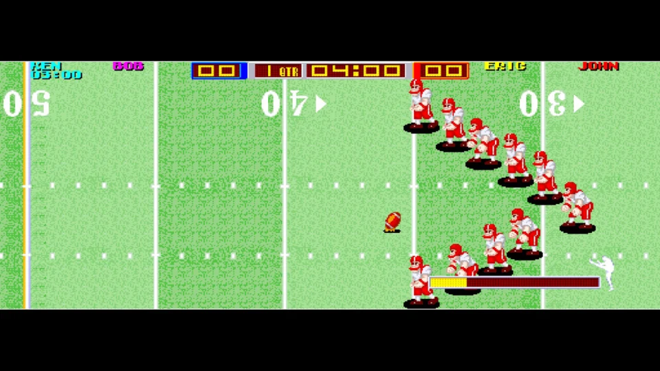 Capture d’écran de Arcade Archives TECMO BOWL, 2 sur 6
