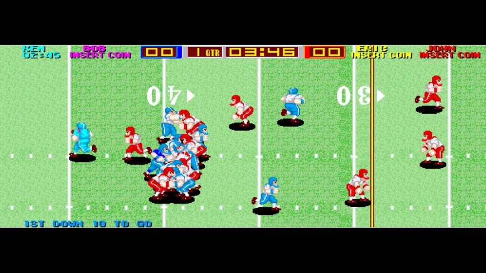Capture d’écran de Arcade Archives TECMO BOWL, 5 sur 6