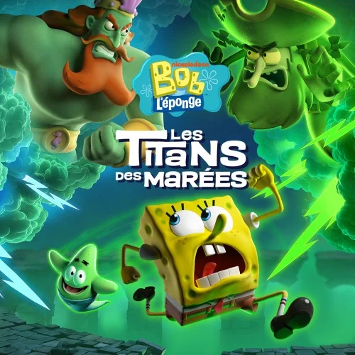 Jaquette du jeu Bob l’éponge: les Titans des marées sur Nintendo Switch 2
