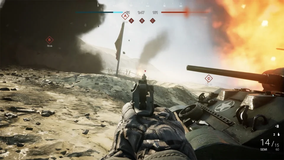 Capture d’écran de World At War: Normandy, 4 sur 6