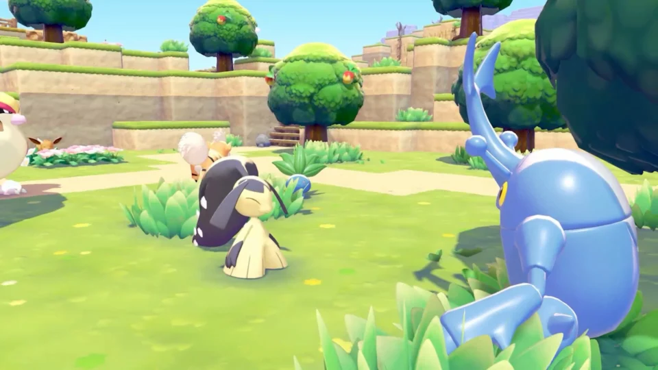 Capture d’écran de Pokémon Pokopia, 1 sur 8