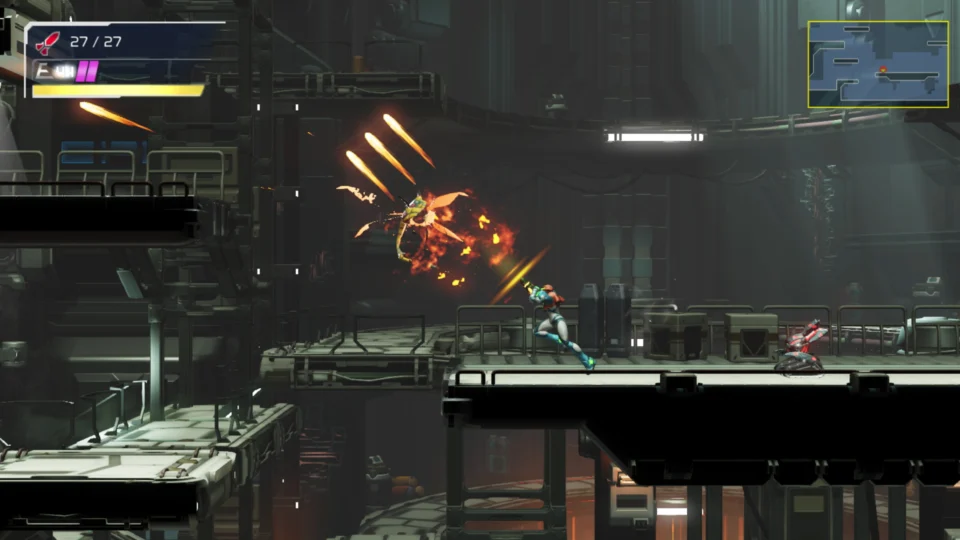 Capture d’écran de Metroid Dread, 1 sur 8