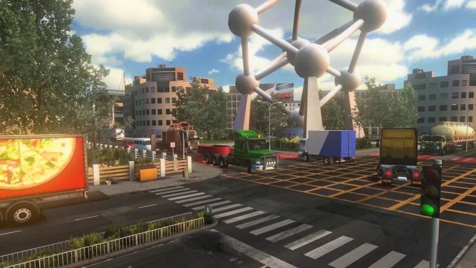Capture d’écran de Truck Simulator: European Roads, 4 sur 5