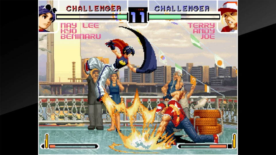 Capture d’écran de ACA NEOGEO THE KING OF FIGHTERS 2002, 3 sur 6