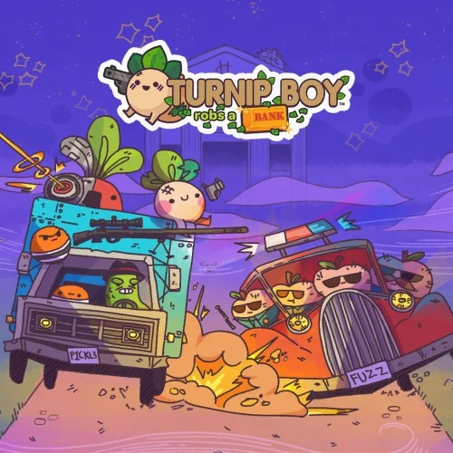 Jaquette du jeu Turnip Boy Robs a Bank sur Nintendo Switch