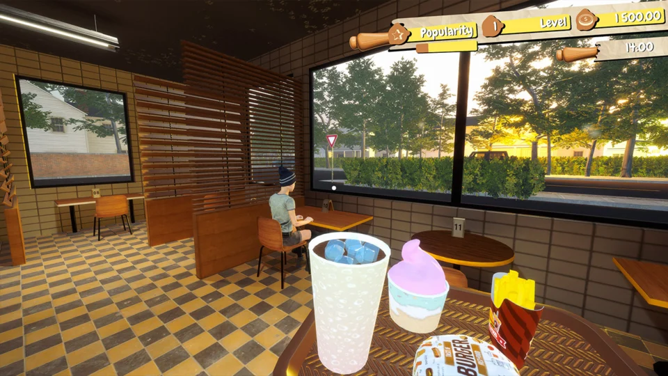 Capture d’écran de Fast Food 2025 Simulator, 4 sur 6