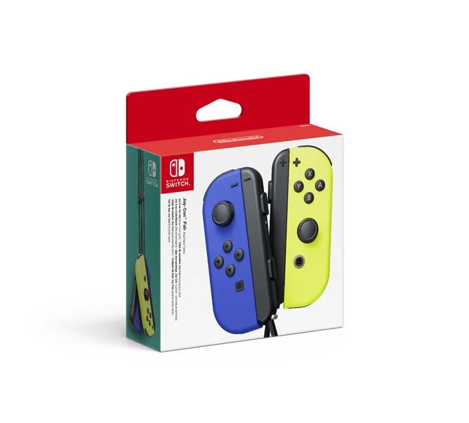 Photo de Paire Joy-Con – Bleu/Jaune néon, 1 sur 2