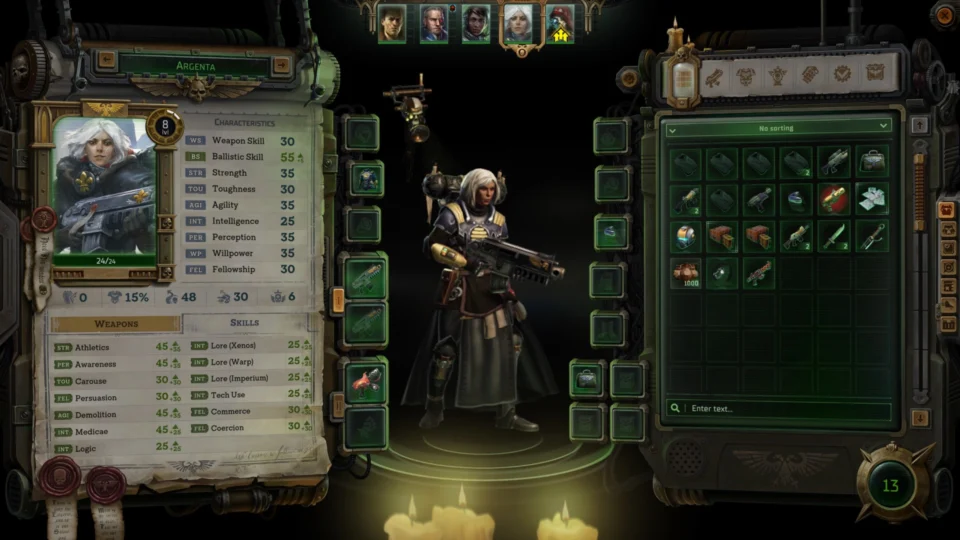 Capture d’écran de Warhammer 40,000: Rogue Trader, 5 sur 6