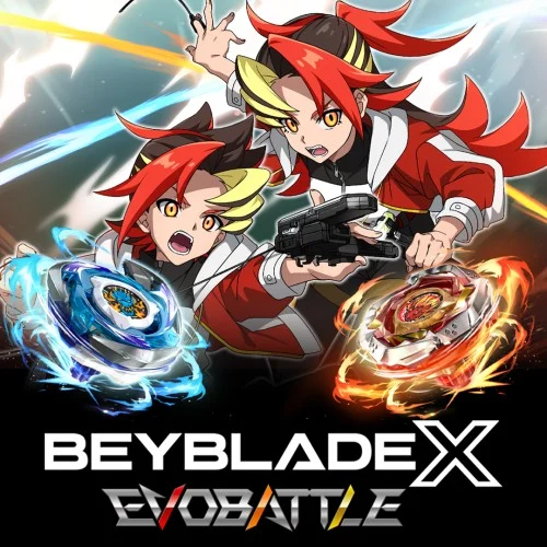 Jaquette du jeu BEYBLADE X EVOBATTLE sur Nintendo Switch