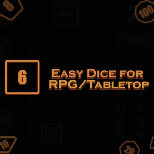 Jaquette du jeu Easy Dice for RPG/Tabletop sur Nintendo Switch