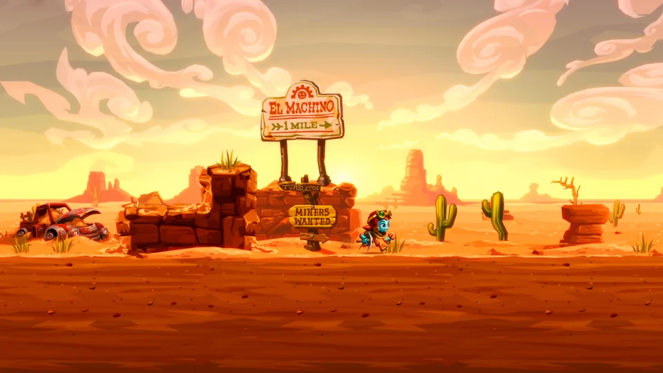 Capture d’écran de SteamWorld Dig 2, 2 sur 6