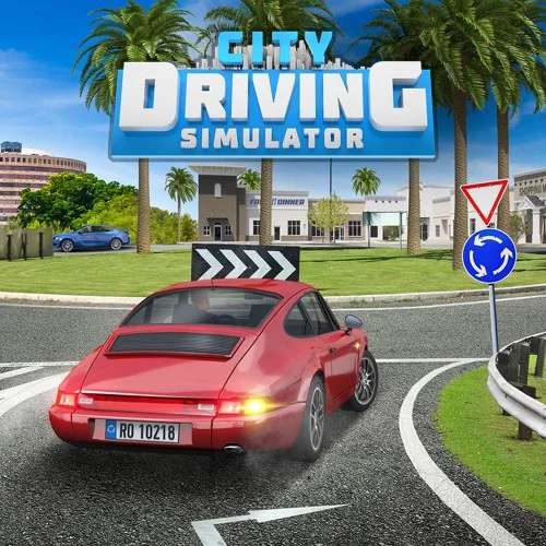 Jaquette du jeu City Driving Simulator sur Nintendo Switch