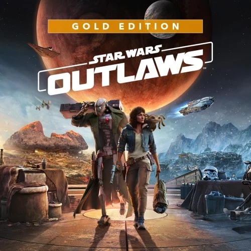 Jaquette du jeu Star Wars Outlaws Gold Edition sur Nintendo Nintendo Switch 2