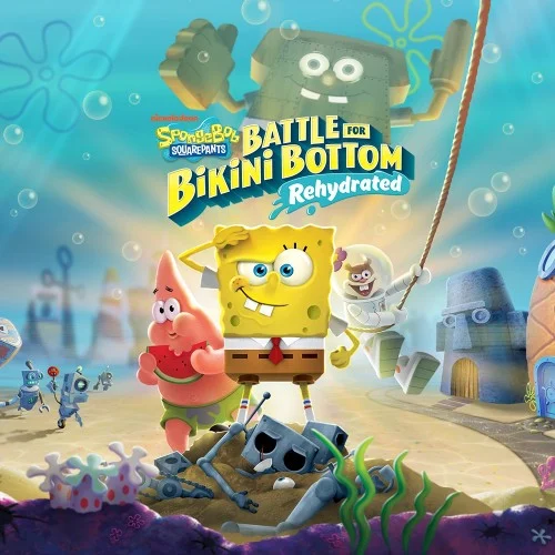 Jaquette du jeu SpongeBob SquarePants: Battle for Bikini Bottom – Rehydrated sur Nintendo Switch