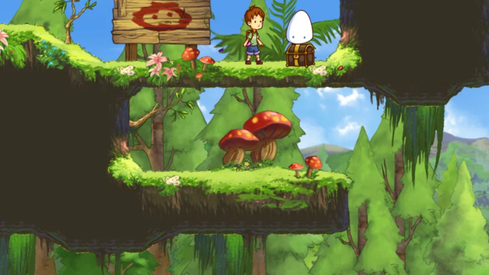 Capture d’écran de A Boy and His Blob, 1 sur 6