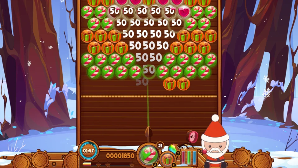 Capture d’écran de Christmas Bubble Puzzle, 5 sur 5