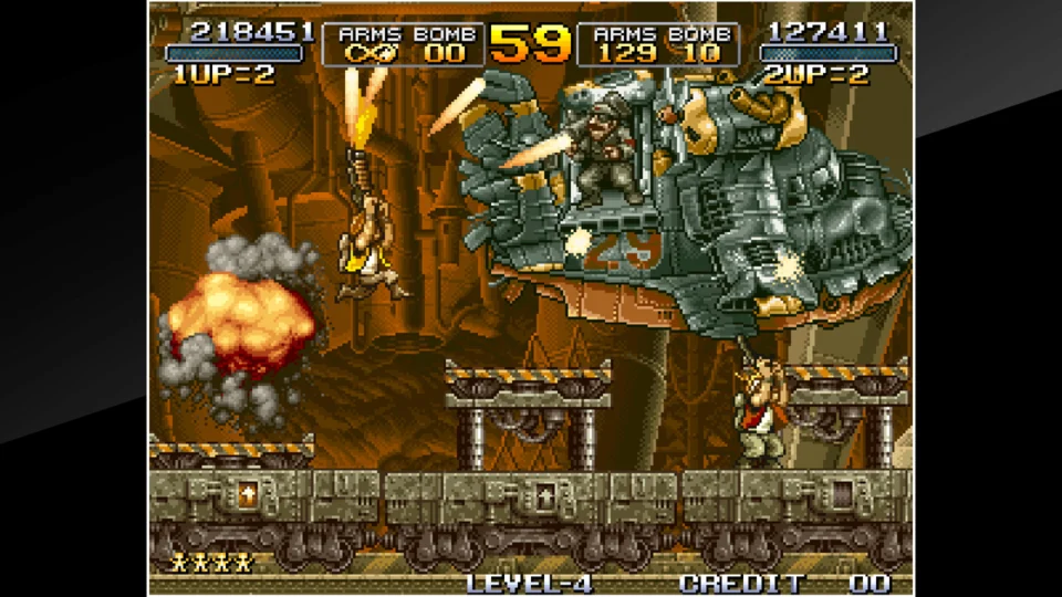Capture d’écran de ACA NEOGEO METAL SLUG, 2 sur 5