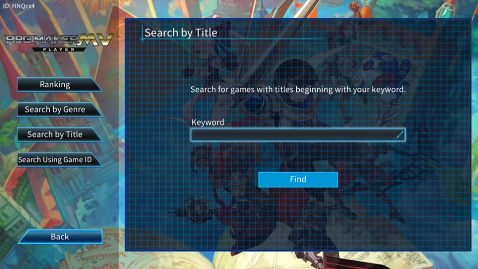 Capture d’écran de RPG Maker MV Player, 2 sur 3