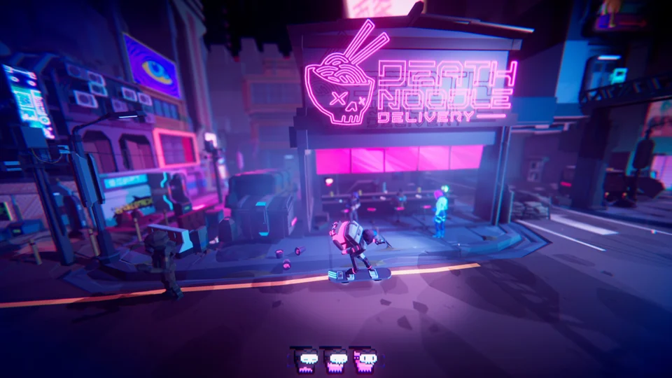 Capture d’écran de Death Noodle Delivery, 1 sur 6