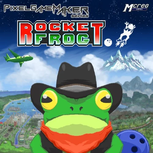 Jaquette du jeu Pixel Game Maker Series Rocket Frog sur Nintendo Switch